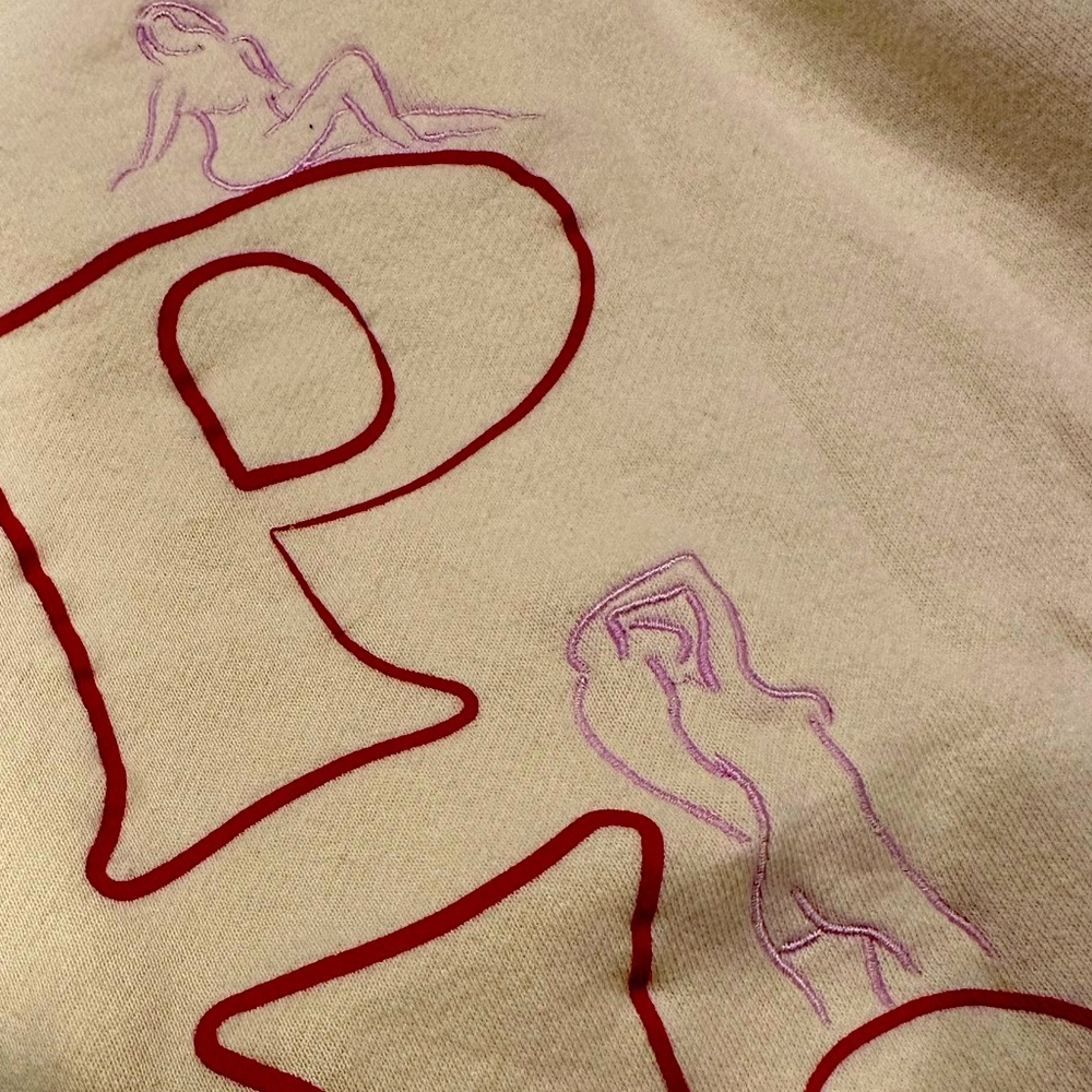 Playboy Cream Sweatpants